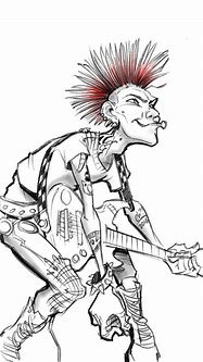 Image result for Male Poses Drawing Punk