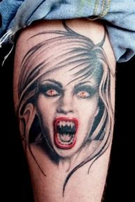 Image result for Female Vampire Tattoos