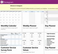 Image result for Custom OneNote Templates