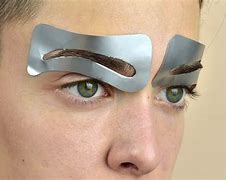 Image result for Eyebrow Stencil Tutorial