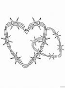 Image result for Broken Heart Barbed Wire