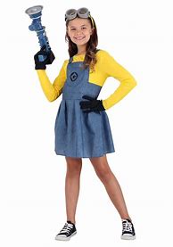 Image result for How to Fix Hair On a Minion Costume On a Girl