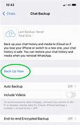 Image result for How to Backup WhatsApp On iPhone