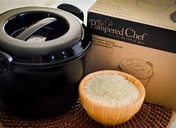 Image result for Pampered Chef Microwave Rice Cooker