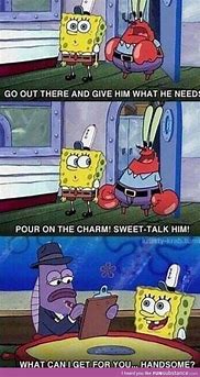 Image result for Spongebob Meme Talking On the Phone