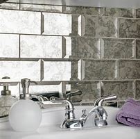Image result for Antique Mirror Glass Wall Tile