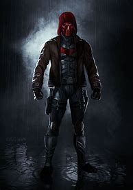 Image result for Red Hood Black Jacket Fan Art