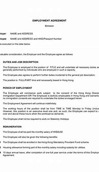 Image result for Employee Contract Template PDF