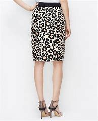 Image result for Leopard Print Pencil Skirt