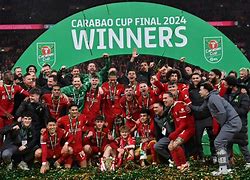 Image result for Liverpool Winning Carabao Cup