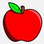 Image result for Apple Cartoon Clip Art Red