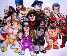 Image result for Wrestling Cartoon Pics