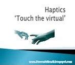 Image result for Haptics Technology Examples