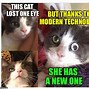 Image result for Big Eye Cat Meme Cry