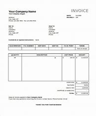 Image result for Free Invoice Template for Small Business