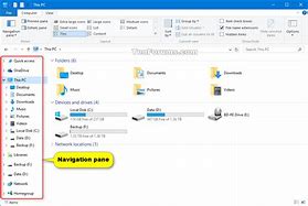 Image result for Open the Navigation Pane