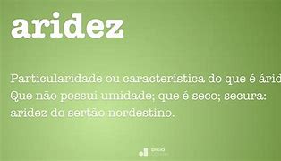 Image result for aridez