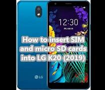Image result for LG K20 Sim Card