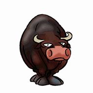 Image result for Animated Bull