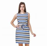 Image result for Dress Design for Horizontal Striped