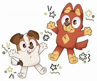 Image result for Bluey Cartoon Rusty