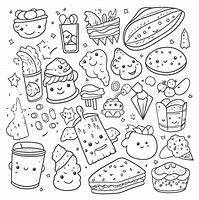 Image result for Cute Kawaii Food Character