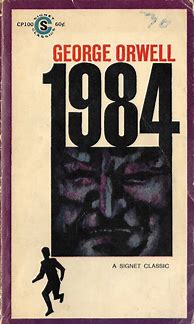 Image result for Vintage 1984 Book Cover