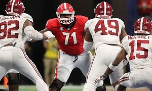 Image result for College Football Lineman