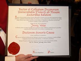 Image result for Example of What a PhD Certificate Looks Like