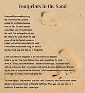 Image result for Footprints in the Sand Poem Clip Art