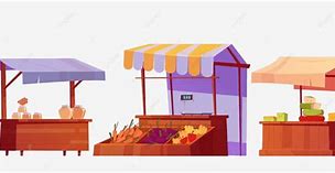 Image result for Food Market Illustration
