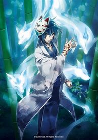 Image result for Anime Boy with Kitsune Mask