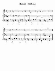 Image result for Russian Folk Song Piano
