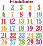 Image result for Large Printable Numbers 1 50