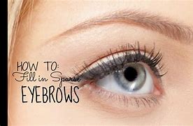 Image result for Makeup for Thin Eyebrows