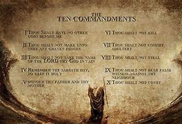 Image result for Church of Christ Chart of the Ten Commandments Found in the New Testament