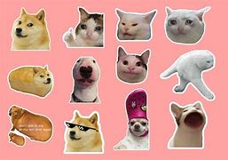 Image result for Dog Meme Stickers