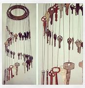 Image result for Craft Ideas with Old Keys