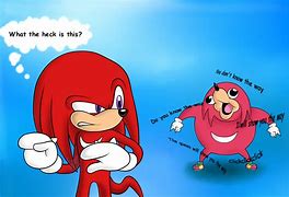 Image result for Sonic Memes Knuckles Show