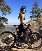 Image result for Cyclist Women Mountain Biking