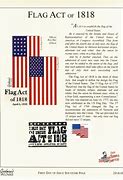 Image result for Flag Act of 1818