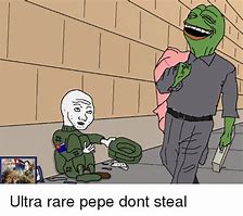 Image result for Rare Pepe Meme