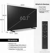 Image result for Samsung 60 Inch TV Dimensions One Way Mirror