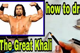 Image result for The Great Khali Drawings