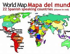 Image result for Spanish Language around the World