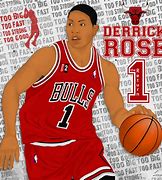 Image result for Derrick Rose NBA Game