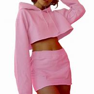 Image result for Pink Hoodie Skirt
