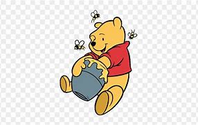 Image result for Winnie the Pooh Holding a Honey Pot