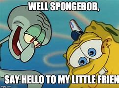 Image result for Spongebob and Squidward Sus Meme