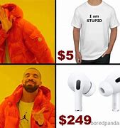 Image result for Guy with Air Pods Meme